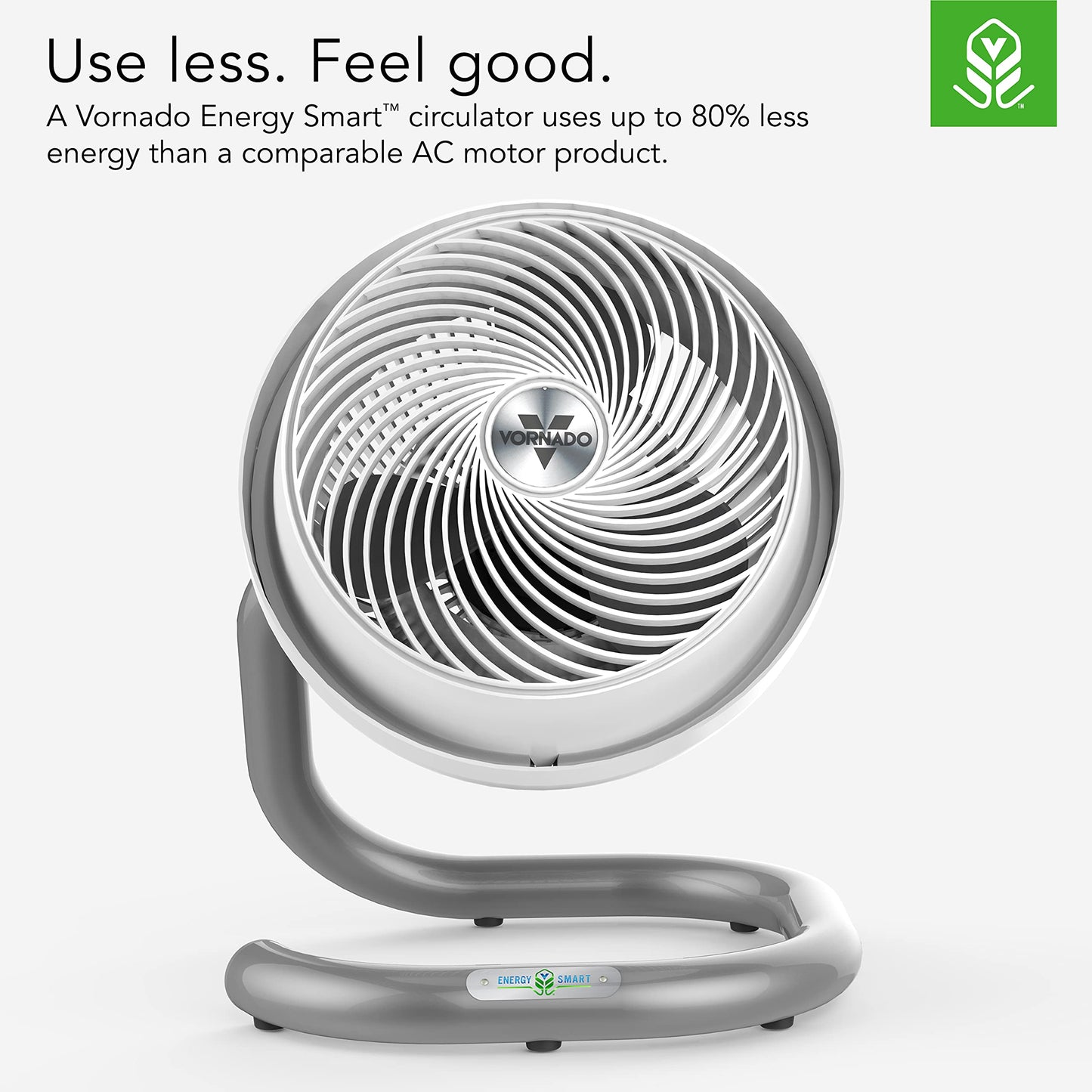 Vornado 623DC Energy Smart Mid-Size Air Circulator Fan with Variable Speed Control, Signature Vortex Airflow, Powerful Cooling, Targeted Airlfow
