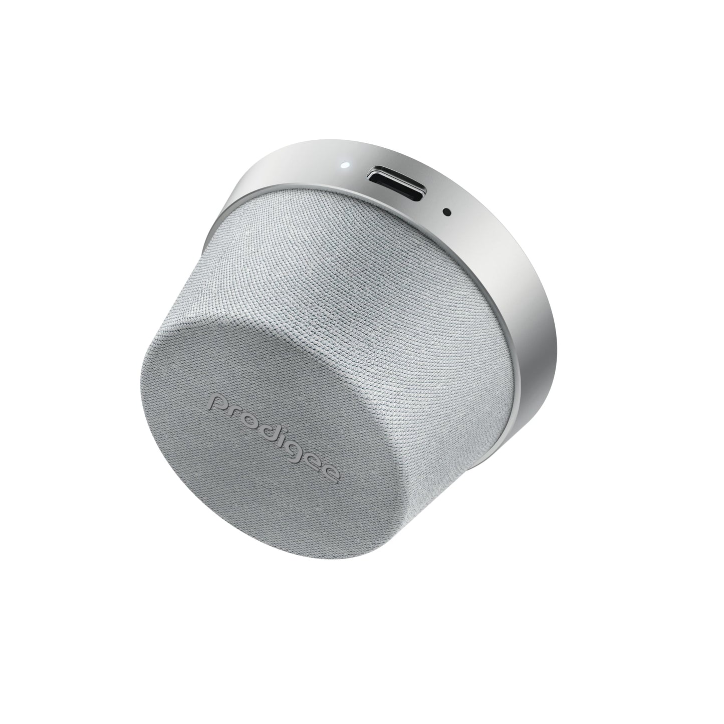 Prodigee Mag da Beat Speaker, Portable Bluetooth, MagSafe for iPhone 12/13/14/15. True Wireless Outdoor Speaker, Long Battery Lasting(Silver)