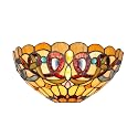 Chloe Lighting CH33353VR12-WS1 Tiffany Style Victorian 1-Light Wall Sconce, 12-Inch, Multicolored, 5.7 x 12.2 x 6"