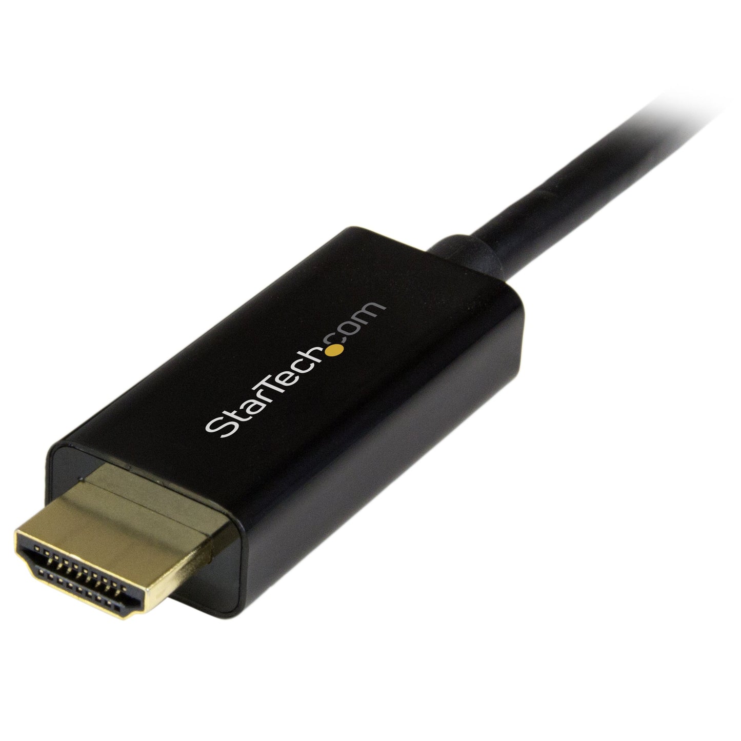 StarTech.com DisplayPort to HDMI converter cable - 5m (16 ft) - DP to HDMI Adapter with Built-in Cable - (M / M) Ultra HD 4K