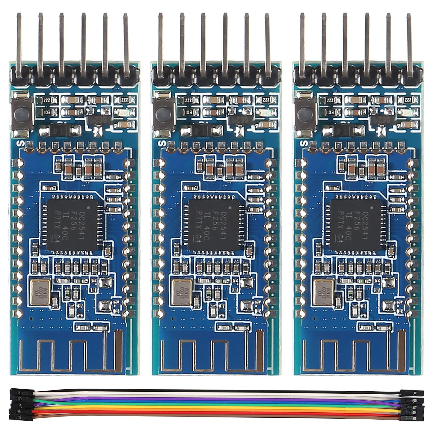 AITIAO 3Pcs HM-10 Bluetooth Module CC2540 CC2541 AT-09 Serial Wireless Module BLE 4.0 Bluetooth Compatible
