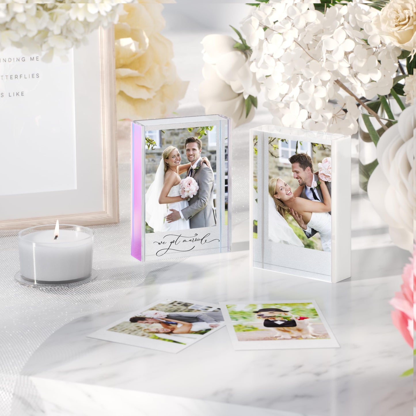 WINKINE Polaroid Frame for Photos, Instax Film Frame for Fujifilm Instax Mini Polaroid Film, Small Picture Frames 2x3, Baby Photo Frames