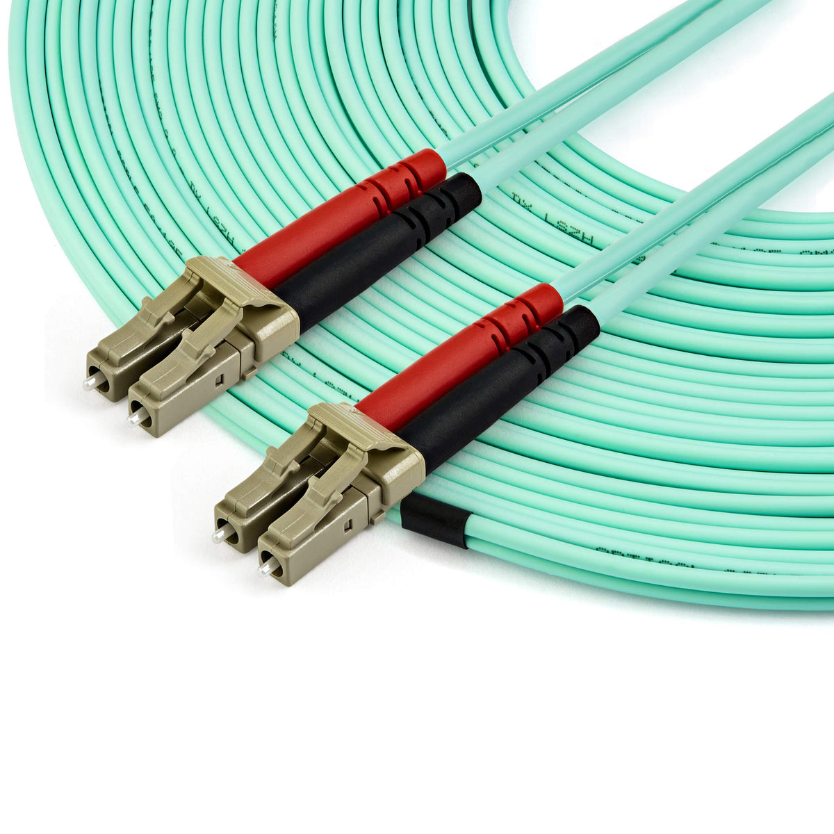 StarTech 50ft/15m OM4 Multimode Fiber Cable, LC to LC, Optic (450FBLCLC15)