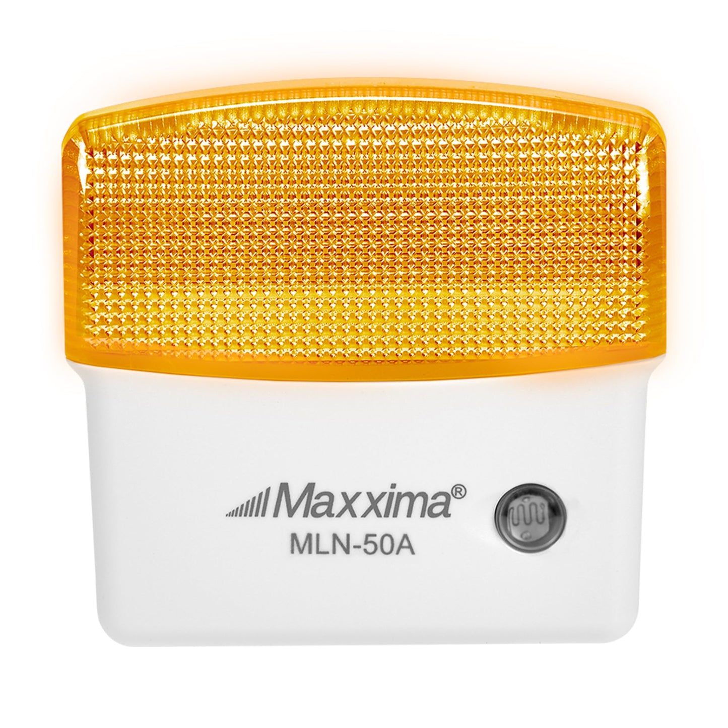 Maxxima LED Night Light with Dusk to Dawn Sensor - Featuring 25 Lumens, Plug In, Ideal for Bedrooms, Bathrooms, Basements, Hallways, and Senior