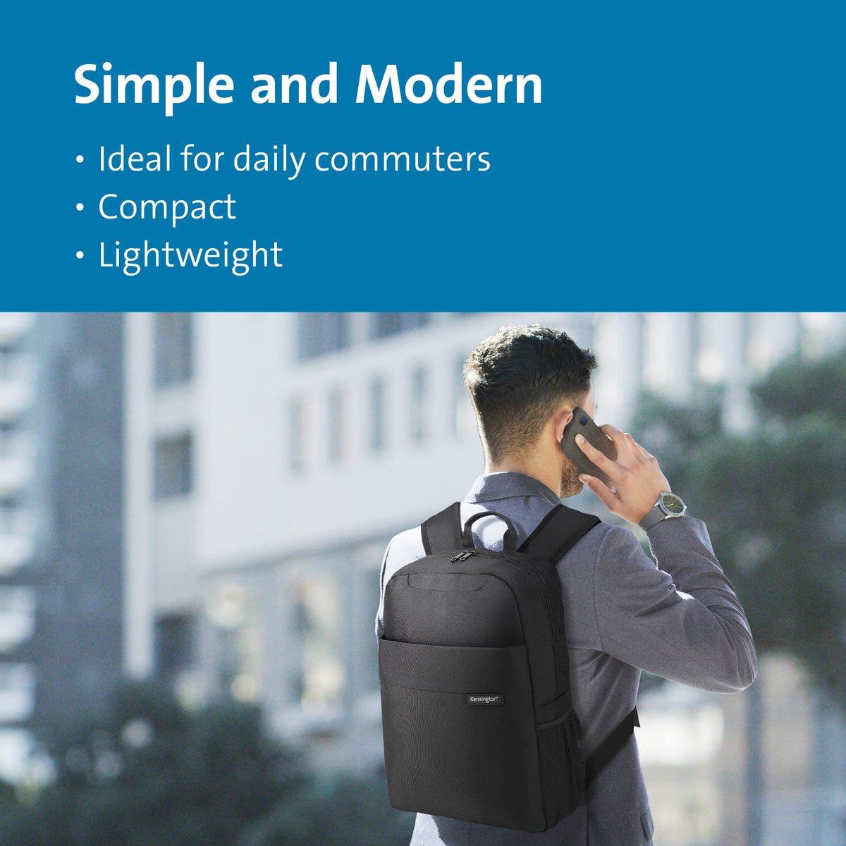 Kensington Simply Portable Lite Backpack for Laptop Computer and Macbook