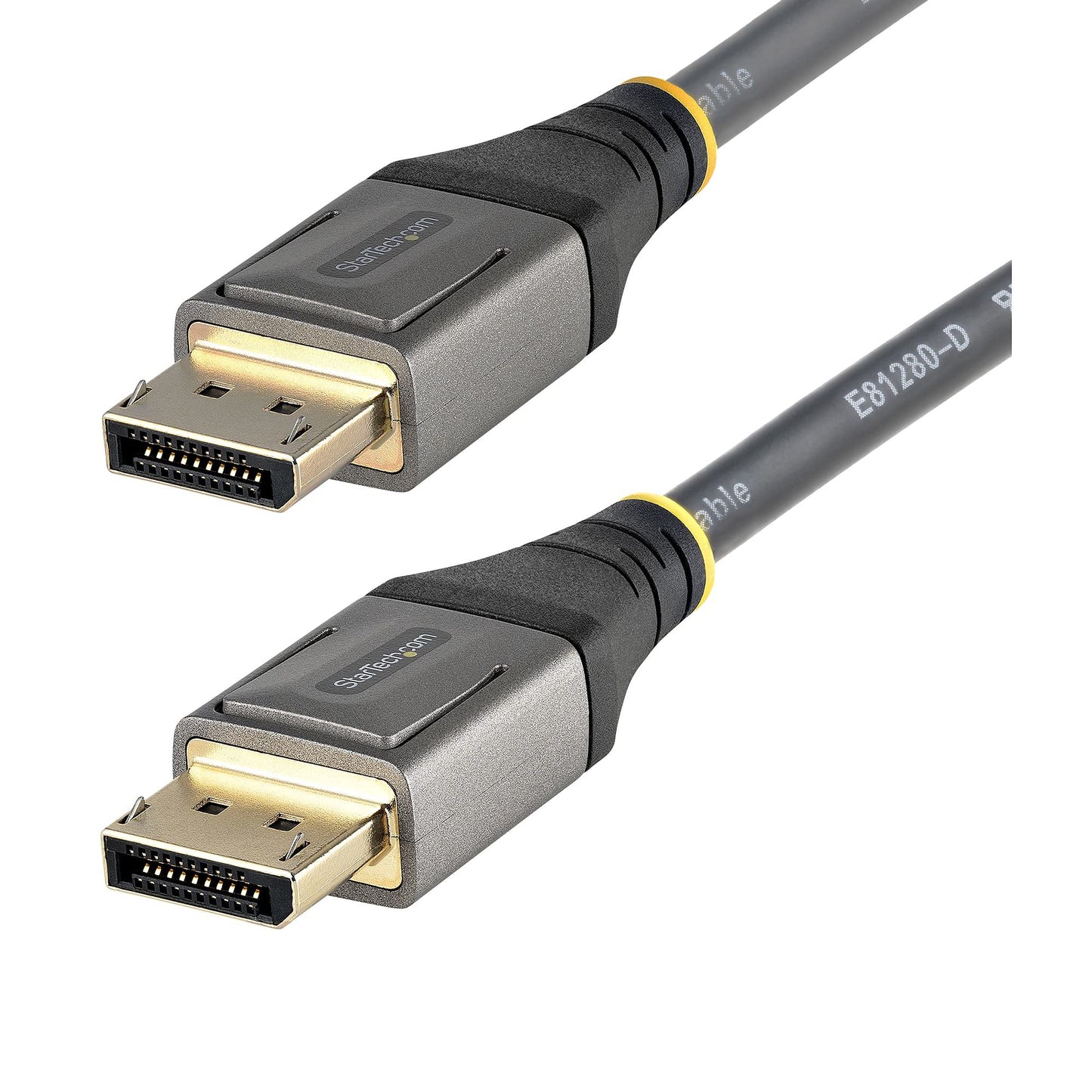 StarTech DP14VMM2M 6.56-ft Display Port Cable, Gray/Black