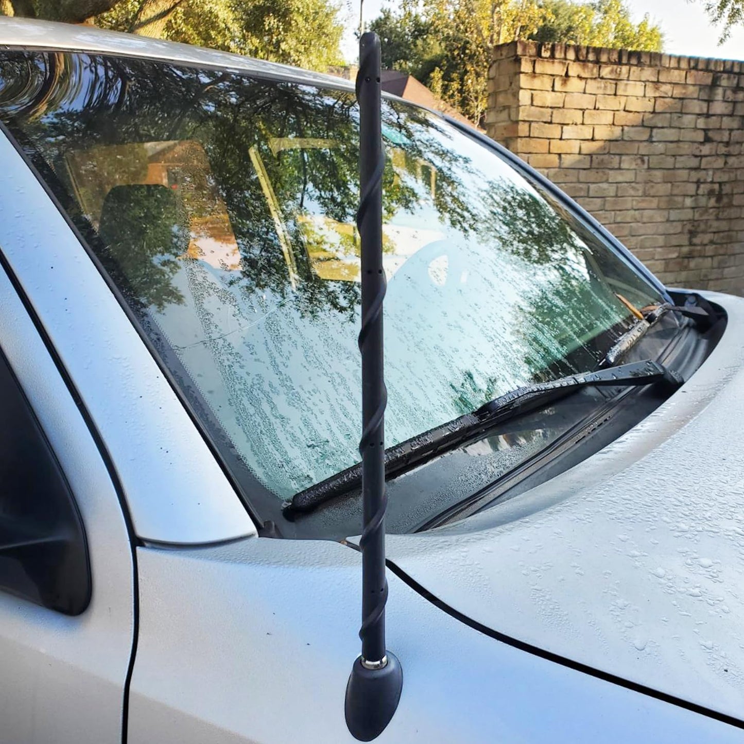 13 Inch Short Antenna for Toyota Tundra 2000-2021 Tacoma FJ Crusier 1995-2015, Antenna Tundra Tacoma, Spiral Flexible Rubber Toyota Car Truck