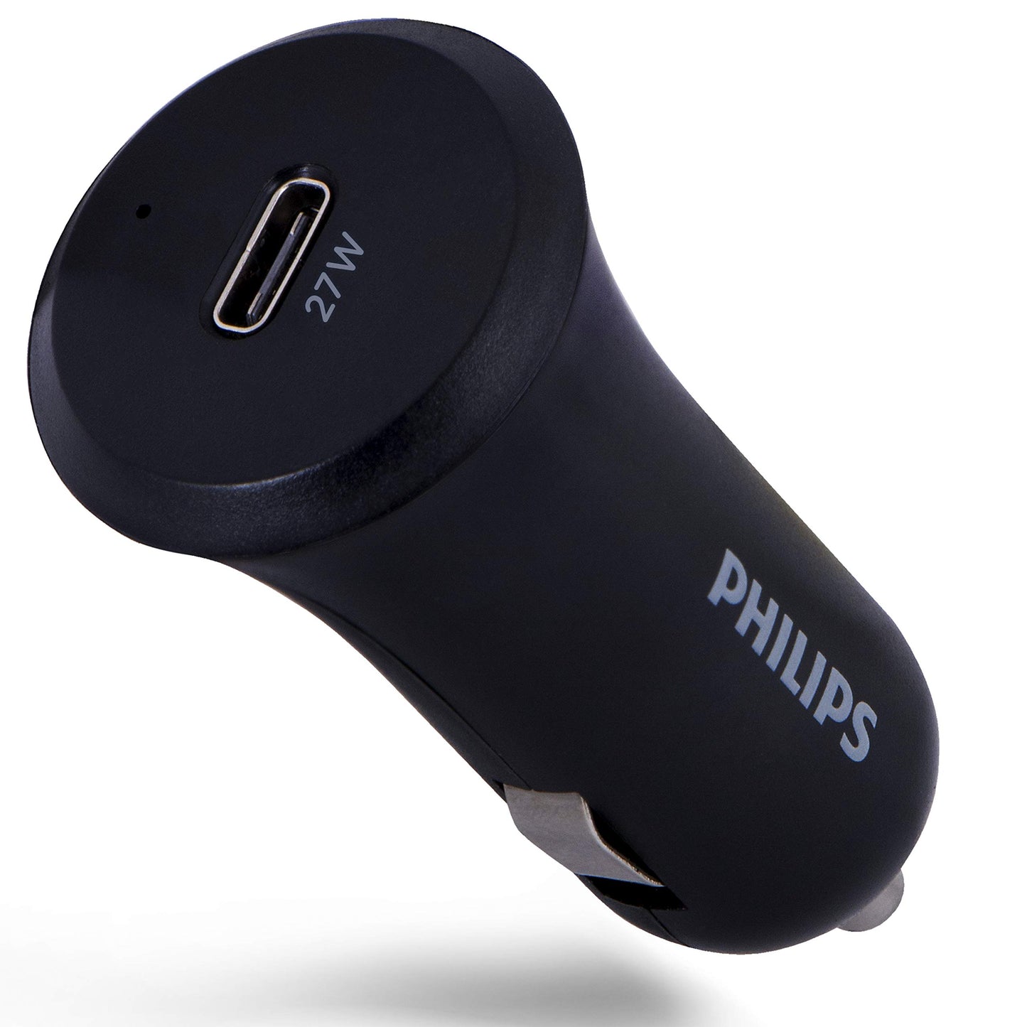 Philips 27W USB C Car Charger, Cigarette Lighter USB Charging Adapter, Car Adapter Phone Charger for iPhone 16 Series, 15 Series, Charging Cable
