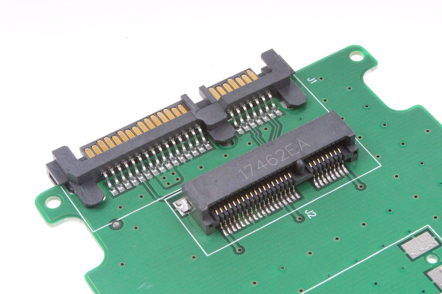 NOYITO mSATA to SATA 3.0 Adapter Converter Card 50mm mSATA SSD to 2.5” SATA SSD 15+7 Pin Adapter