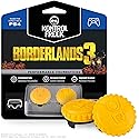 KontrolFreek Borderlands 3 Claptrap Performance Thumbsticks for PlayStation 4 (PS4) and PlayStation 5 (PS5) | 2 Mid-Rise Convex Thumbsticks | Yellow