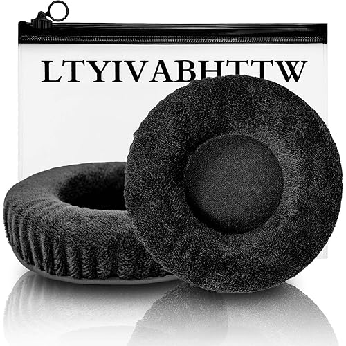 90mm Replacement Ear Pads Compatible with NS-WHP314, MDR-V700 V500, HDJ2000, DJ DN-HP1000, HARX300 HARX500, ProDJ100 ProDj200, RP-DH1200, T4s