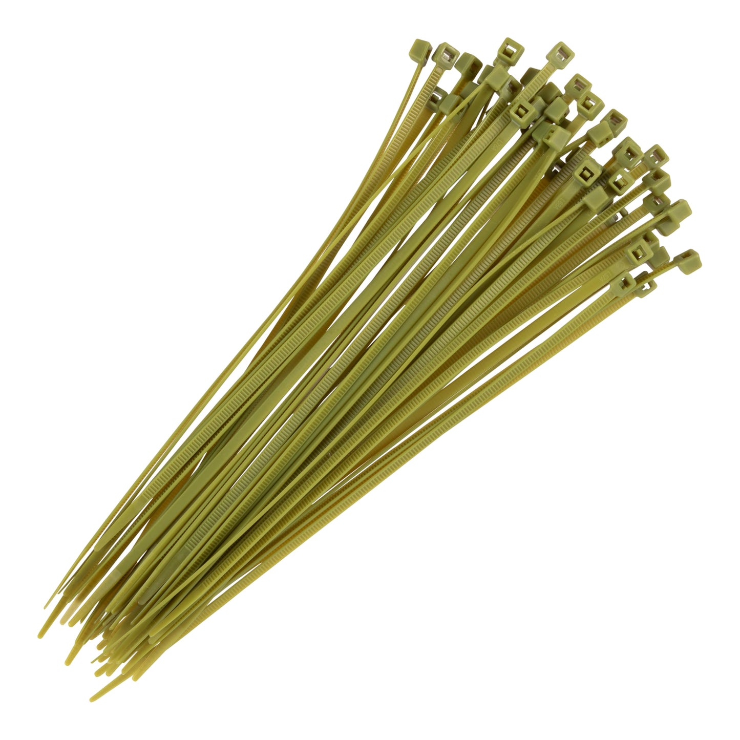 Vanish Hunting Blind Nylon Cable Ties, Assorted 100-Pack, Green/Brown/Tan
