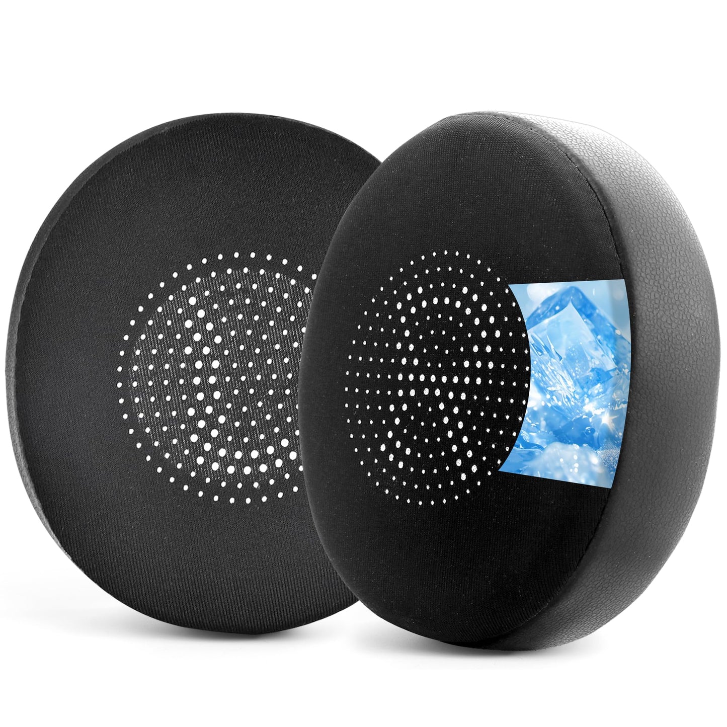 Replacement Earpads for Jabra Evolve2 65 - Softer Protein Leather Ear Pads Cushions for Jabra Evolve2 65/ Evolve2 40/ Elite 45h On-Ear Wireless