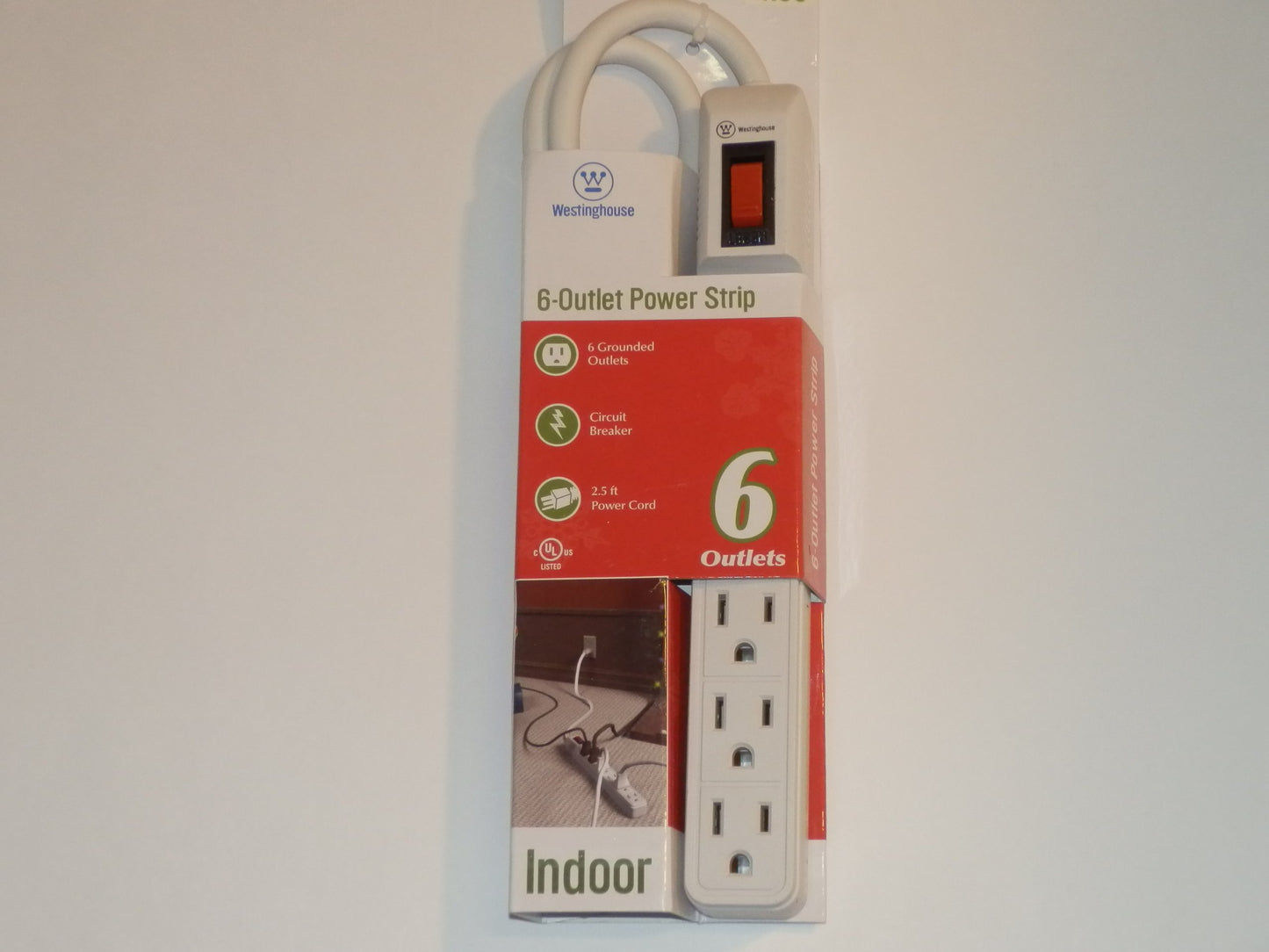 Westinghouse 6 Outlet Power Strip
