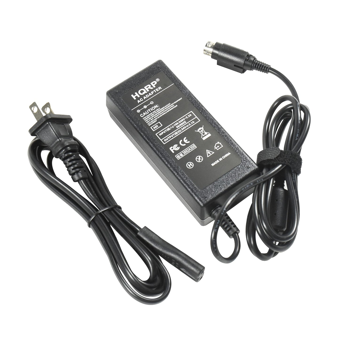 HQRP AC Adapter Compatible with Epson TM-H5000II TM-H6000II TM-H6000III TM-H6000IV TM-J7100 TM-L60II TM-S2000 TM-S2000MJ Printer POS Terminal Power…