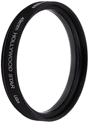 Tiffen 49mm Hollywood Star Filter - Starburst Effect - Aluminum Alloy - Clear