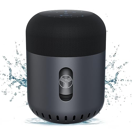 TREBLAB HD-360 Pro, High-Performance Wireless Speaker with 5 Dynamic Drivers, 8 Bass Radiators and Subwoofer, Powerful 360° Surround Sound, Metal