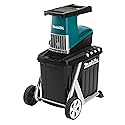 Makita Paper Shredder UD2500, 12 Sheet Auto Feed, Turquoise