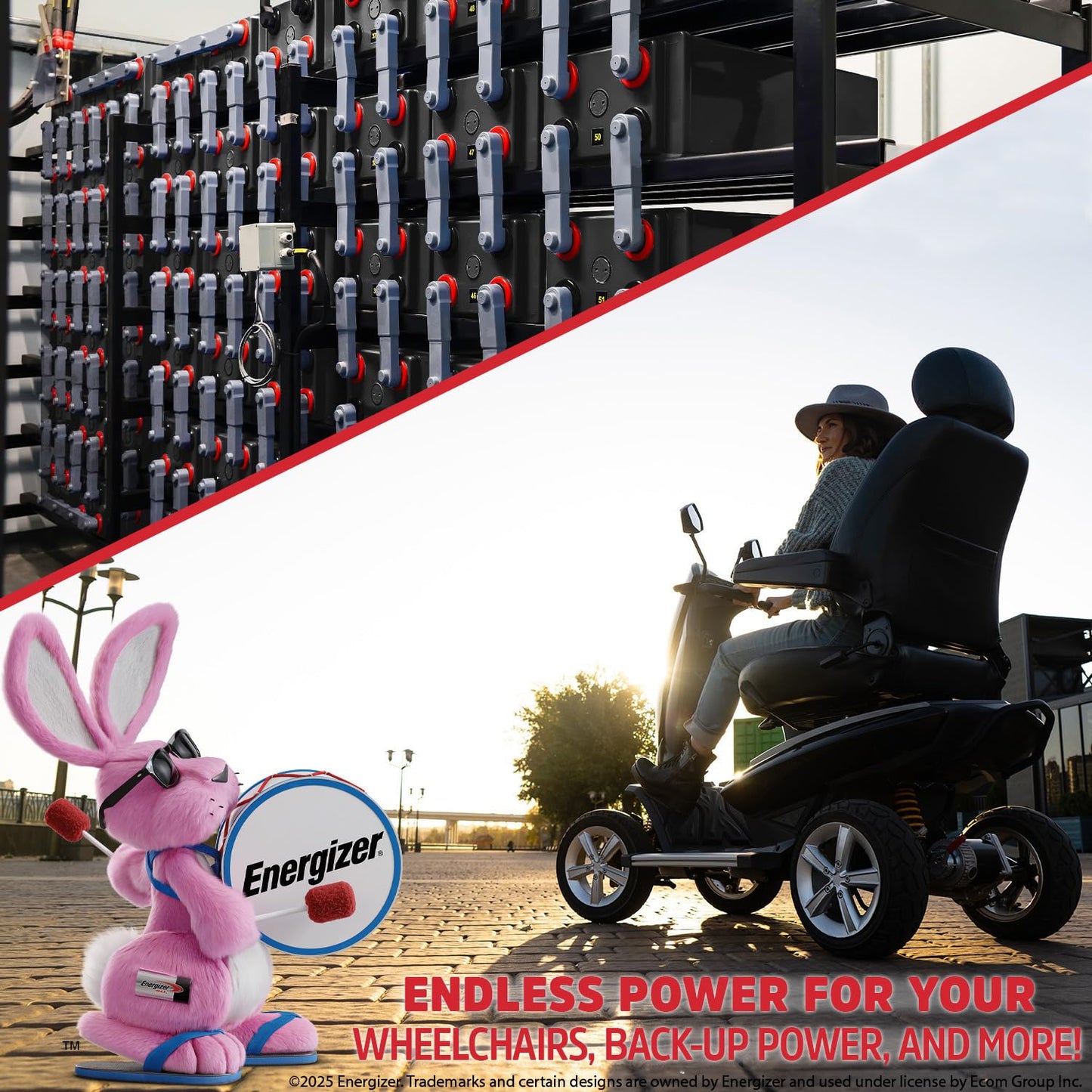 Energizer EN35-12, 12 Volt 35 Amp Hr, Long Lasting Sealed Lead Acid AGM Rechargeable Battery Ideal For Use In Wheelchairs, Electric Scooters, Backup…