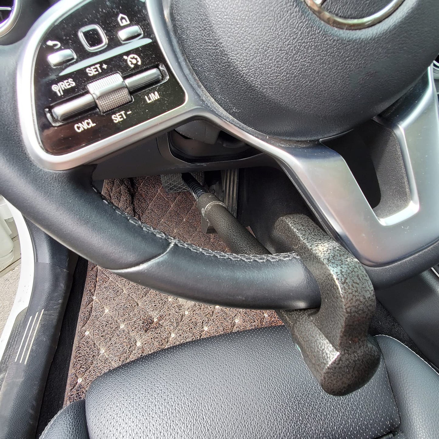 Steering Wheel Lock Anti-Theft Device, Esploratori Anti Theft Car Device, Car Lock,Car Anti Theft Device, Car Theft Prevention,Car Security