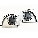 Fleshy Leaf Replacement CPU + GPU Cooling Fan for MSI GE76 GP76 WE76 MS-17K3 MS-17K2 MS-17K1 Series PABD1A010SHL-N452 PABD1A010SHR-N451 DC12V 0.6A Fan
