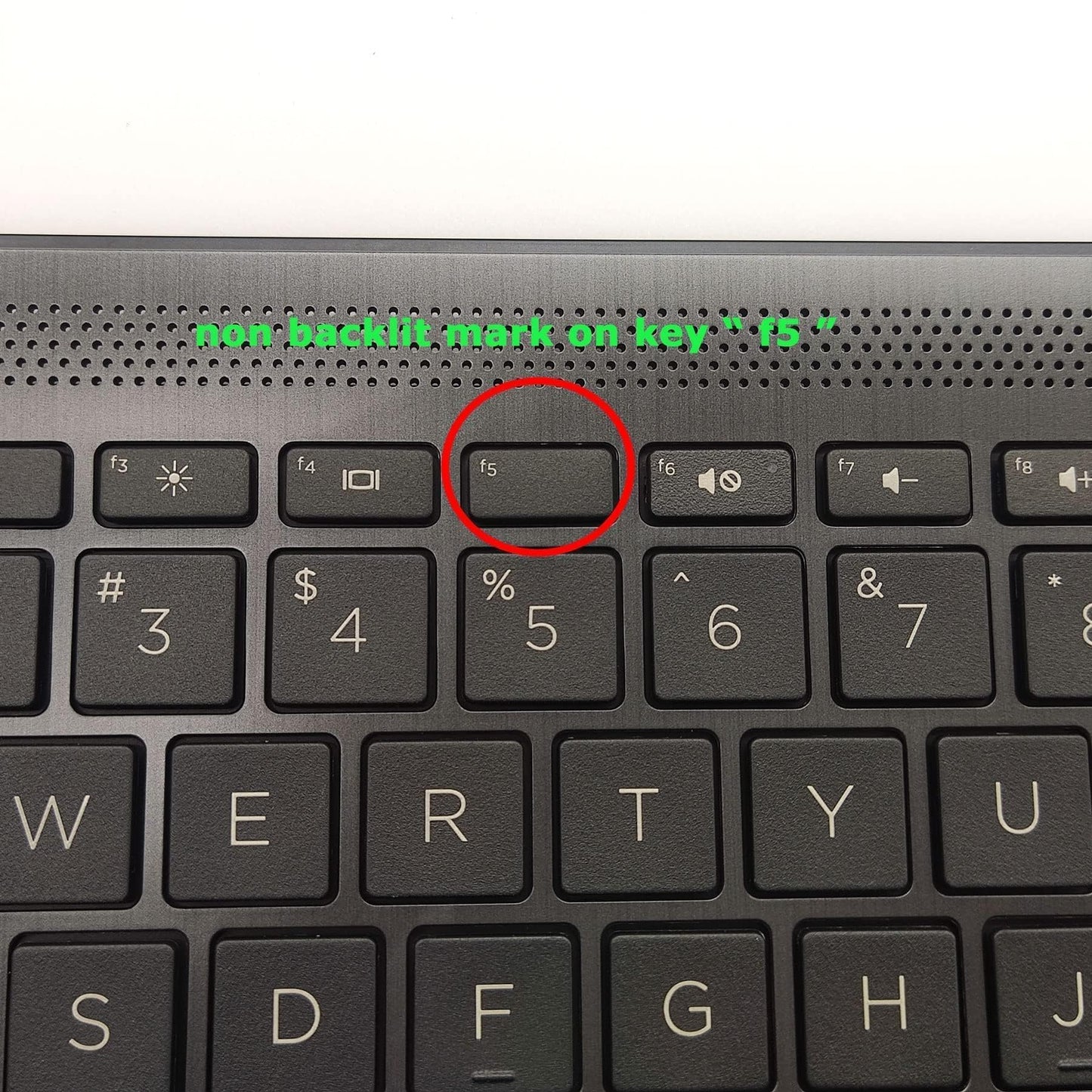 Replacement Upper Case Palmrest for HP 14Z-DK 14-DK 14-CF 14S-CF 14-DF Series Laptop Non-Backlit Keyboard Assembly Top Cover Touchpad L24818-001 Gray