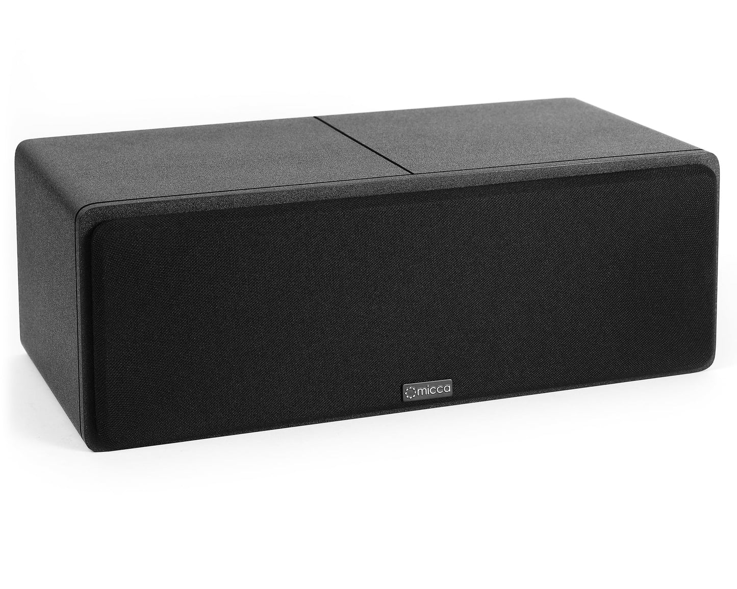 Micca MB42X-C G2 Center Channel Speaker for Home Theater Surround Sound, 2-Way Passive Speaker (Black, Each)