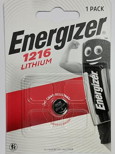 Energizer Lithium 1216 3 volt Keyless Entry Battery 1 pk