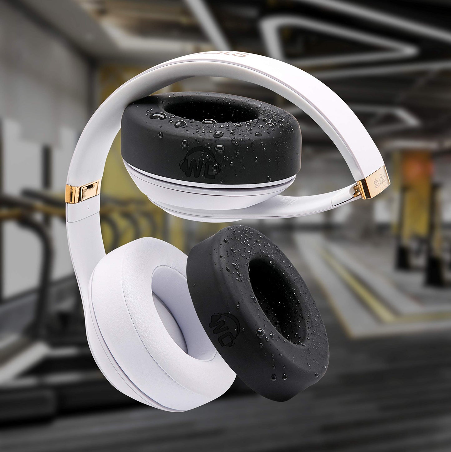WC SweatZ Studio - Patented Earpad Covers for Beats Studio 3 (A1914) & Beats Studio 2 (B0500 /B0501), Made by Wicked Cushions | Sweatproof & Easily