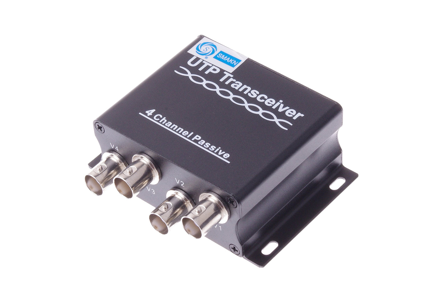SMAKN 1 pcs 4 Channel Video Balun BNC to UTP RJ45 Passive Transceiver