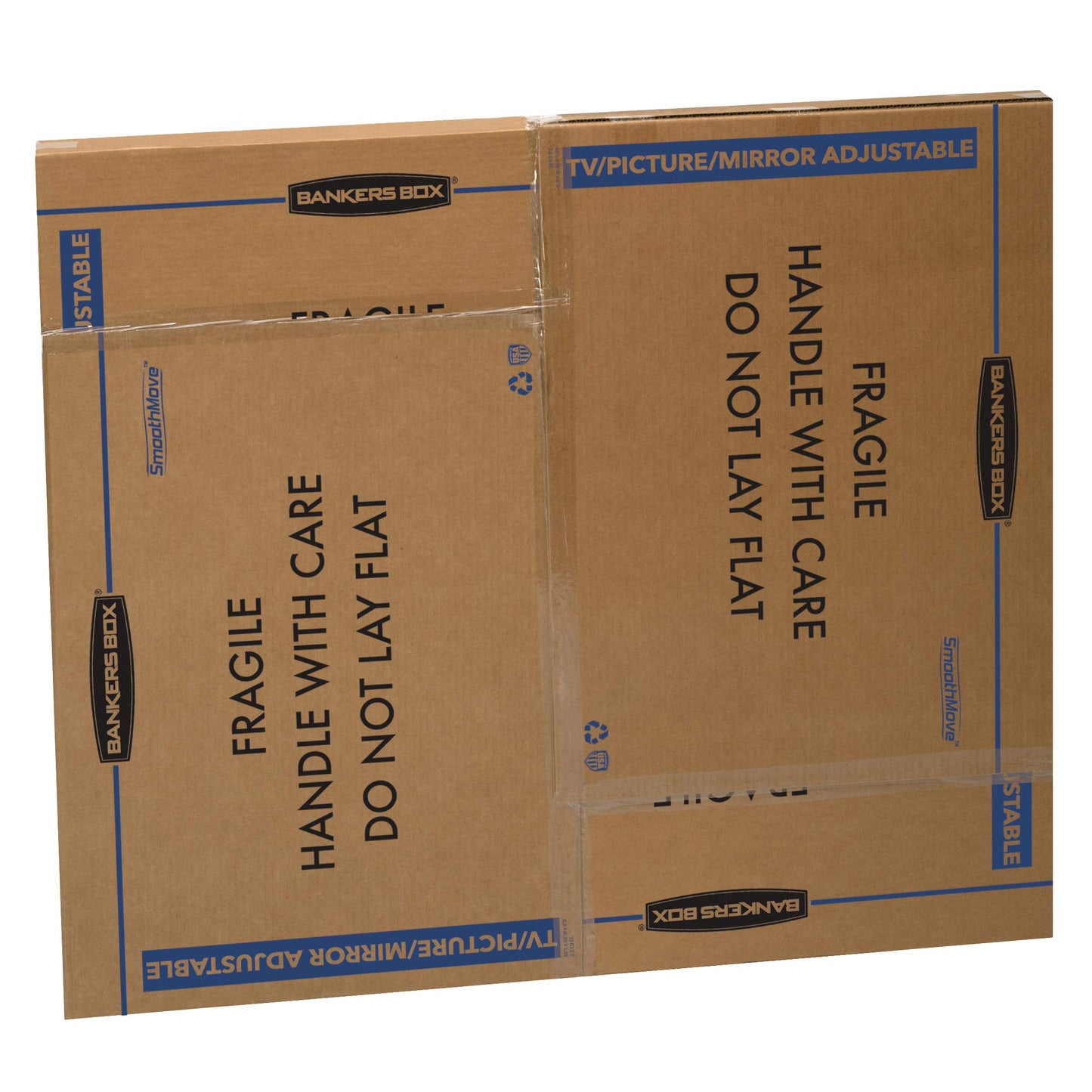 Bankers Box 3-Pack Adjustable TV/Picture/Mirror Moving Boxes
