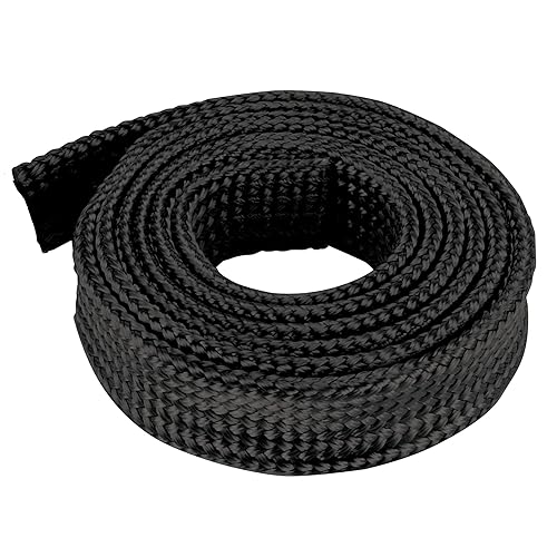 Design Engineering 10590 Black Titanium 0.5" ID x 36" Protect-A-Sleeve with LR Technology