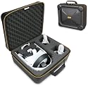 USA Gear VR Headset Case - Virtual Reality Hard Shell Storage Compatible with Meta Quest 3s, Oculus Quest Gaming Headset & More - VR Travel Case