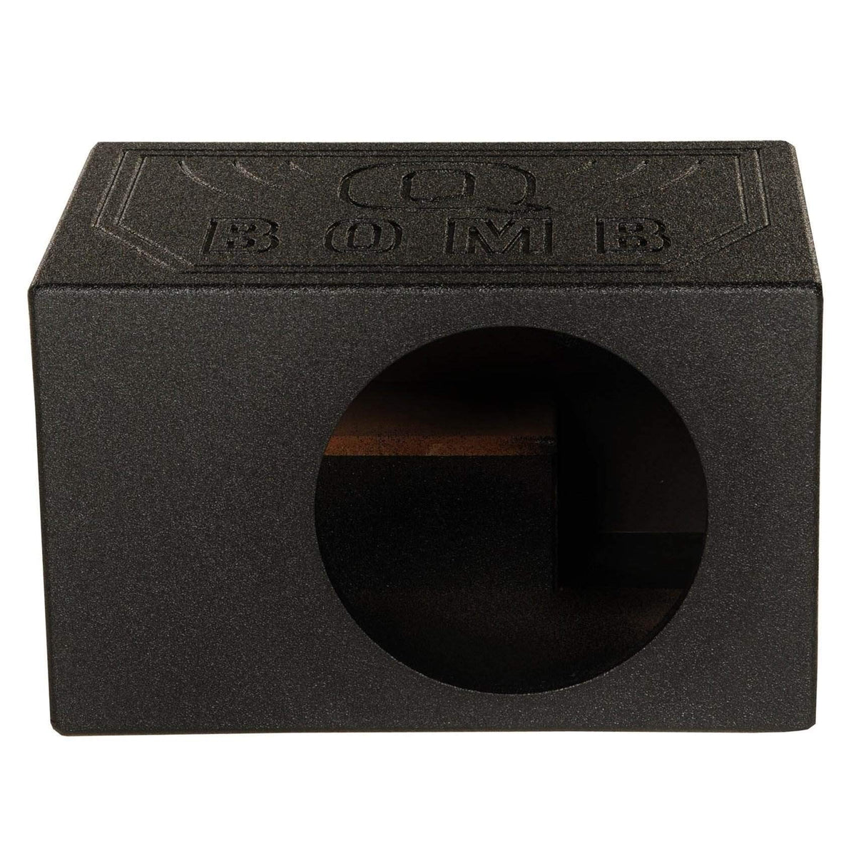 QPower QBOMB8VL-SINGLE Single 8-Inch Vented Side-Ported Subwoofer Box