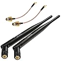 NooElec ADS-B Discovery 5dBi (High Gain) Antenna Bundle - 1090MHz & 978MHz Antenna Bundle for SMA and MCX-Connected Software Defined Radios (SDRs)