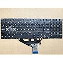 senlinxiaowu Original New 4-Zone Lighting RGB Keyboard for HP OMEN 15-DC 15-dc0051nr 15-inch Gaming Laptop US Backlit, Black