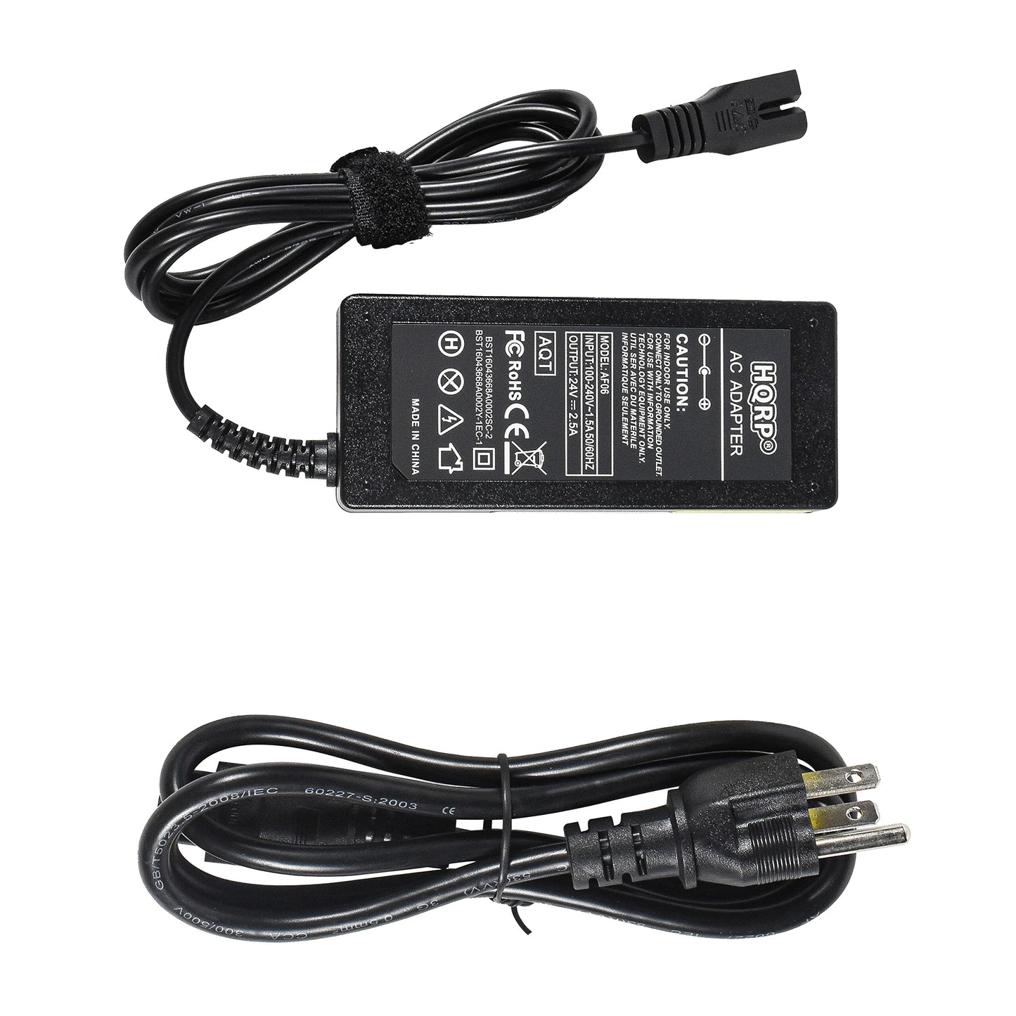 HQRP AC Adapter Compatible with UComfy Innov 4A201201 8072 8954 9209 Innov IVP2400-2500 1VP2400-2010 L201205 Foot Massager Emson Power Supply Cord…