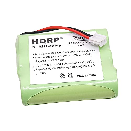 HQRP Phone Battery Compatible with AT&T/Lucent 9340, 9341, 9345, 9350, 9351, 9353 Cordless Telephone