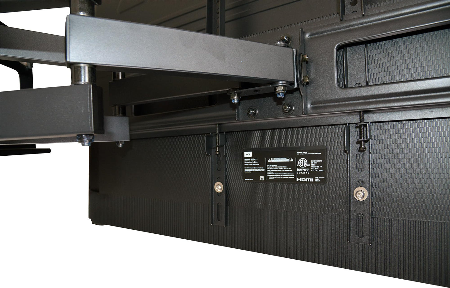 Touchstone Full Motion TV Wall Mount Bracket with ±45º Swivel and ±20º Tilt - Fits Most 37-75 Inch TVs (VESA 600x400mm)