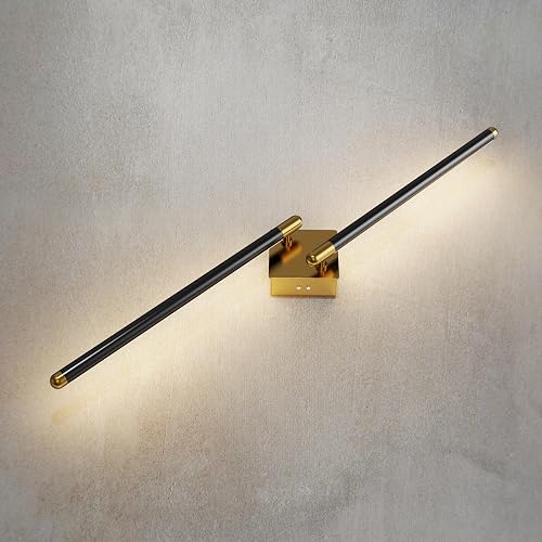Crzbox Battery Operated Wall Sconce with Remote Control,Dimmable Battery Wall Sconce Set of 1, USB Rechargeable Wireless Wall Lights,300° Rotate LED