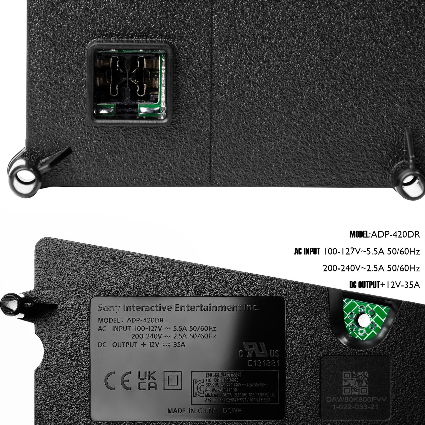AQIDAP for PS5 pro Power Supply ADP-420DR CFI-70XX CFI-7000 CFI-7021 Series Internal Power Source Replacement with AC Adapter Console Power Adapter…
