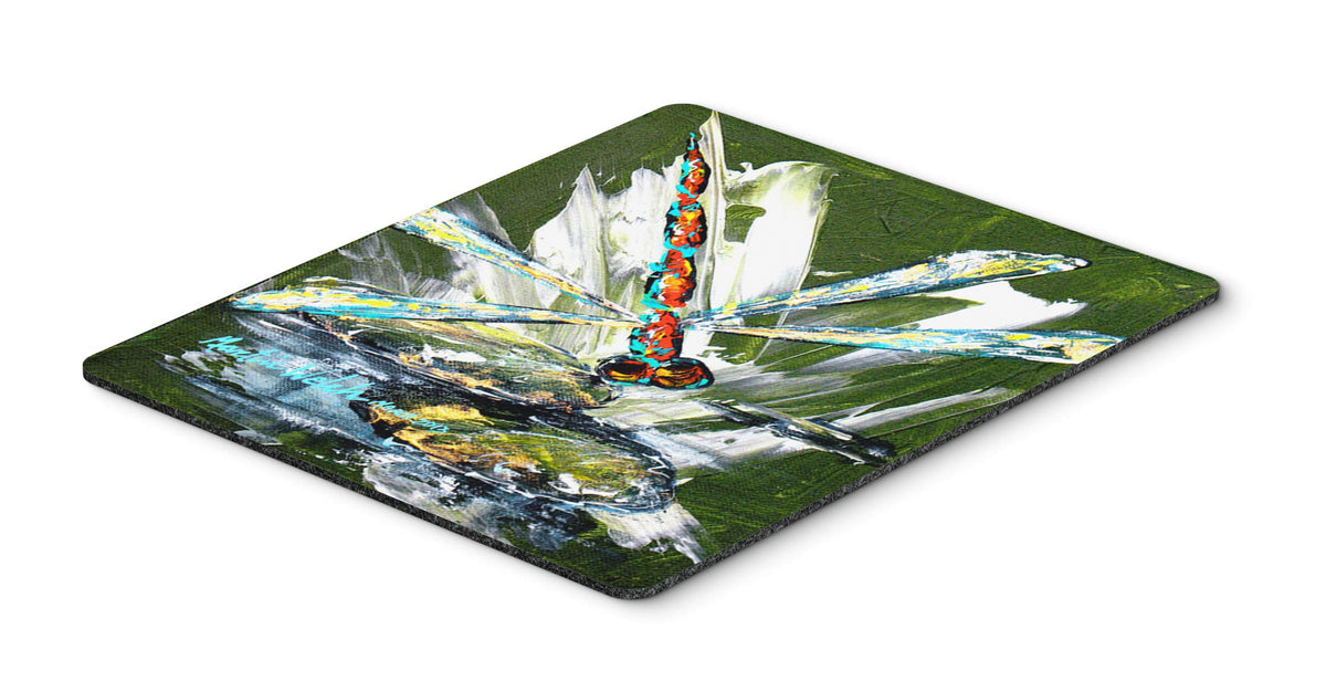 Caroline's Treasures MW1182MP Bug Eye Dragonfly Mouse Pad, Hot Pad or Trivet for Home Office Gaming Working Computers Laptop Mouse Mat,Washable Large