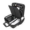 USA GEAR Projector Case - Portable Projector Bag Compatible with Epson Home Cinema 1060, GooDee 2020, YABER Y30, and More Movie Projectors - Scratch