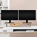 Anji Mountain Monitor Stand - Desktop Organizer & Laptop Riser, Ergonomic Monitor Riser, Space-Saving Monitor Stand for Desk, Durable Construction