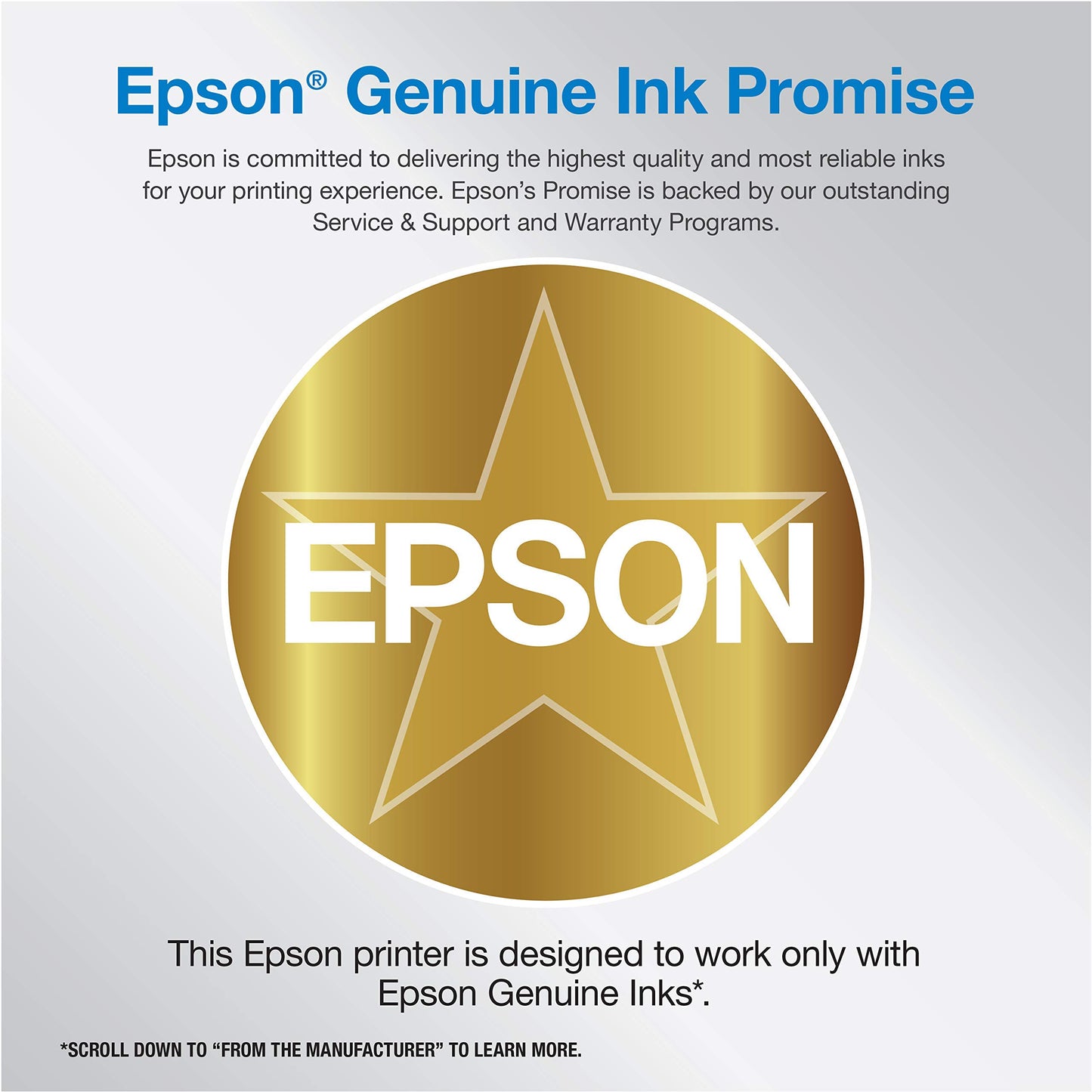 Epson EcoTank ET-M1170 Wireless Monochrome Supertank Printer with Ethernet Plus 2 Years of Unlimited Ink*