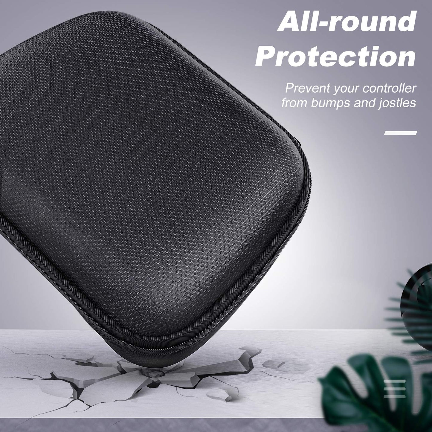 MoKo Case for PS5 Controller, Switch 2 Pro(2025), Xbox Series X/S, EVA Carrying Case Game Controllers Holder Heavy Duty Protective Cover Hard Shell