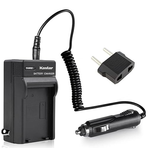 Kastar Travel Charger Kit for Panasonic DMW-BCH7, DMW-BCH7PP, DMW-BCH7E, DE-A76 Work with Panasonic Lumix DMC-FP1, DMC-FP2, DMC-FP3, DMC-FT10