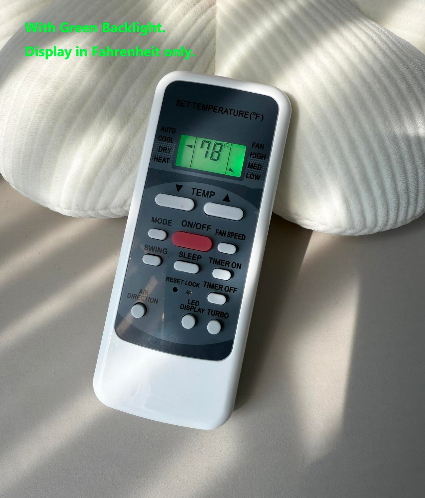 Universal Replacement for Goodman TGM Mini Split AC Air Conditioner Remote Control A/C RG51M5/EU R51I10/BGE R51I4/BGE R51I4/BGCE R51I11/BGE R51L4/BGE
