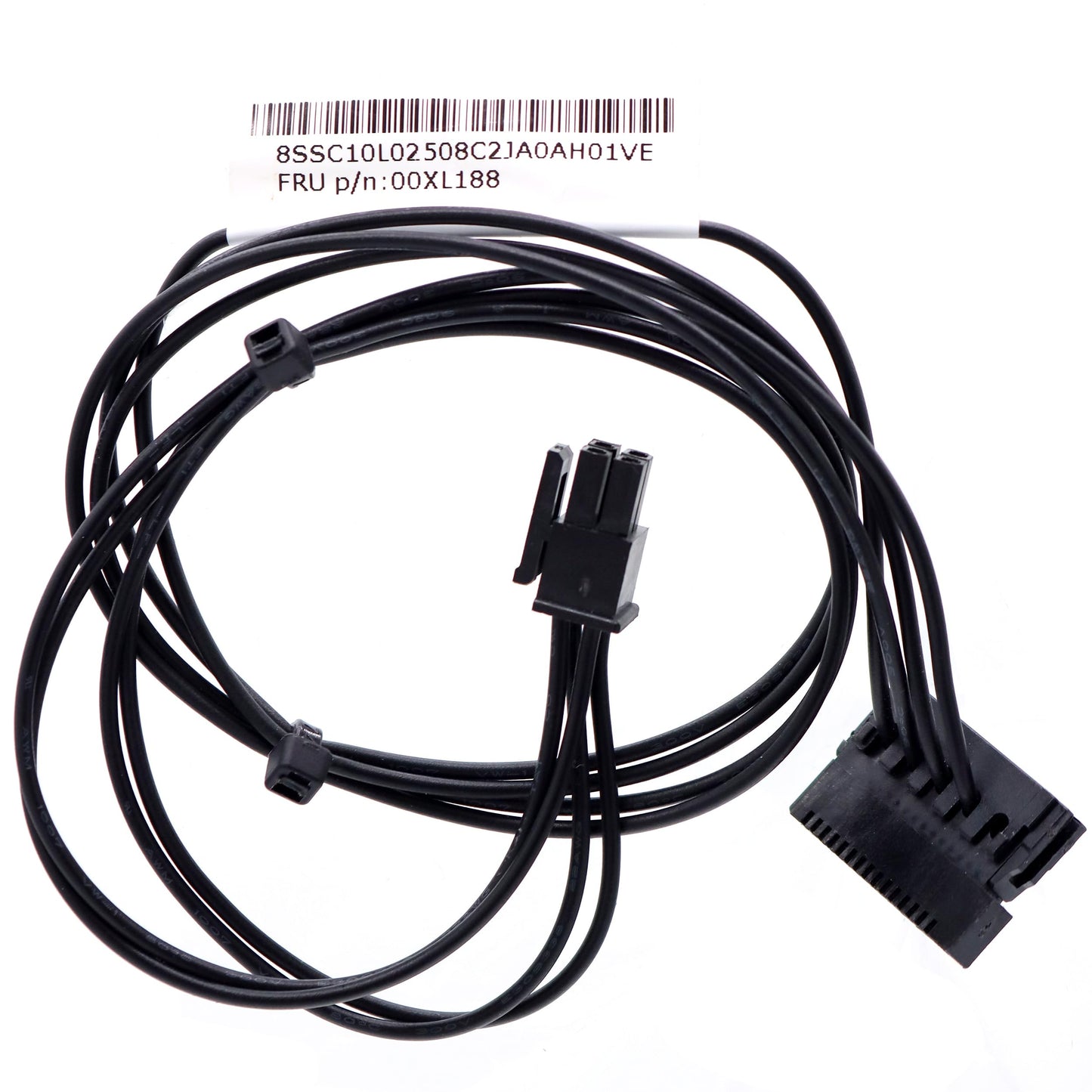 Deal4GO 35cm Mini 4-pin to 1 SATA HDD Power Cable 00XL188 Replacement for Lenovo ThinkCentre M710q M720T M720s M920s 17IAB7 510A-15ABR, Black