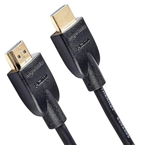 Amazon Basics High-Speed 4K Ultra HD HDMI 2.0 Cable/Cord, 6 feet, 24-Pack, 18 Gbps, 60 Hz, 2160p, 48 bit, Male-to-Male, Ethernet Ready, 3D, Black